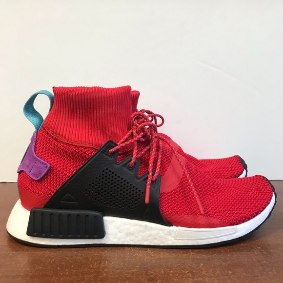 nmd xr1 winter red